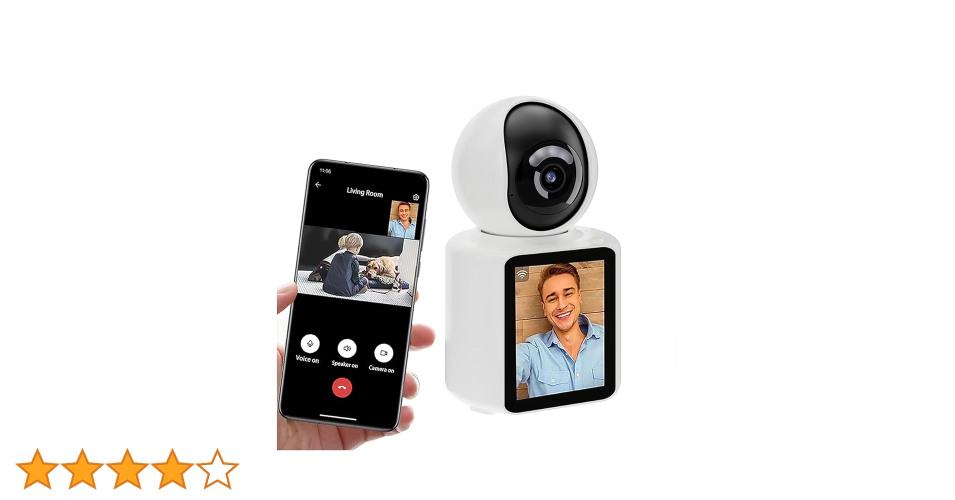 Amazon.co.jp: 【ワンクリックで双方向ビデオ通話可能】ELEPRO